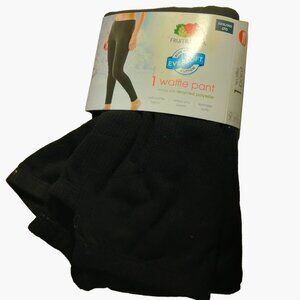 Fruit Of The Loom Waffle Pant Eversoft Cotton Recycled Polyester Black XXXL 3XG